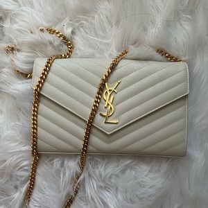 Authentic YSL Monogramme Wallet on Chain